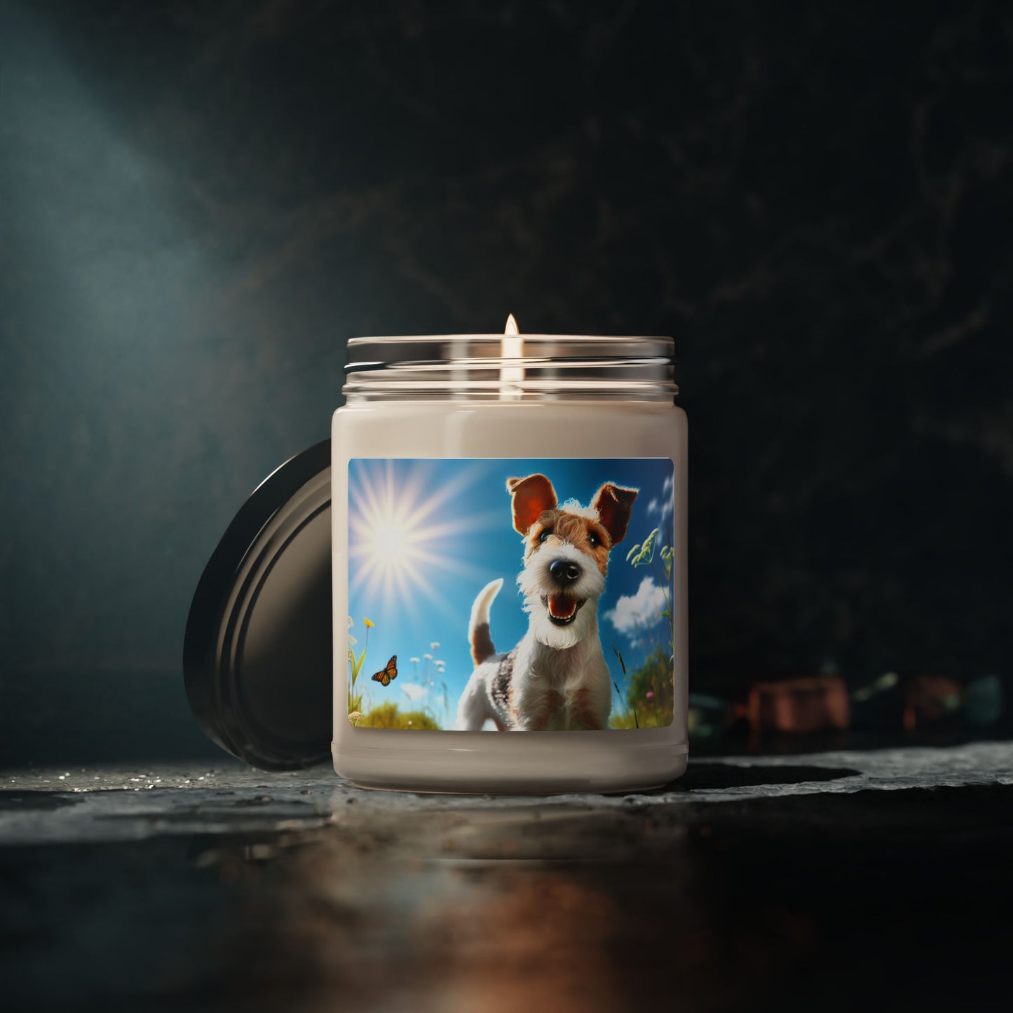 Fox Terrier- Scented Soy Candle, 9oz