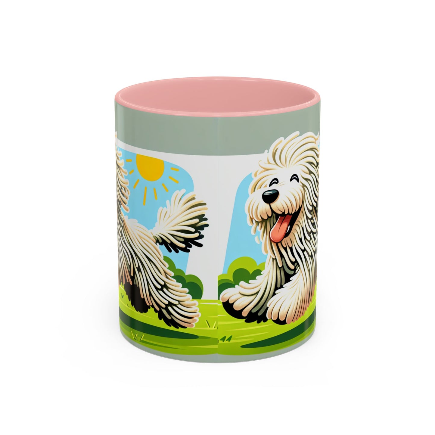 Mug Komondor Accent - Le cadeau idéal pour les amoureux des chiens
