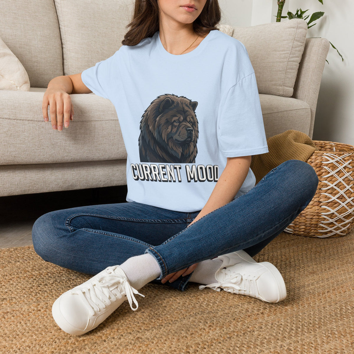 Chow Chow Current Mood Tee Shirt