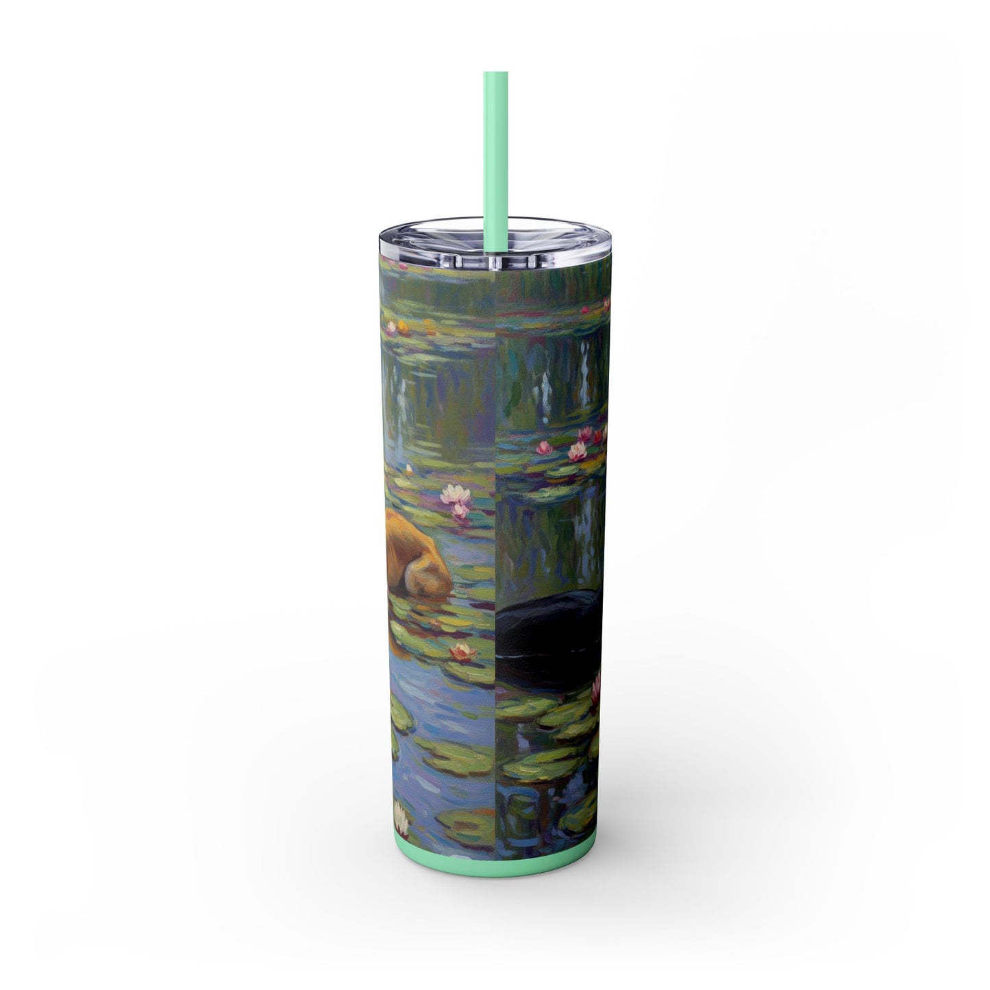 Vaso para galgos con pajita, 20 oz