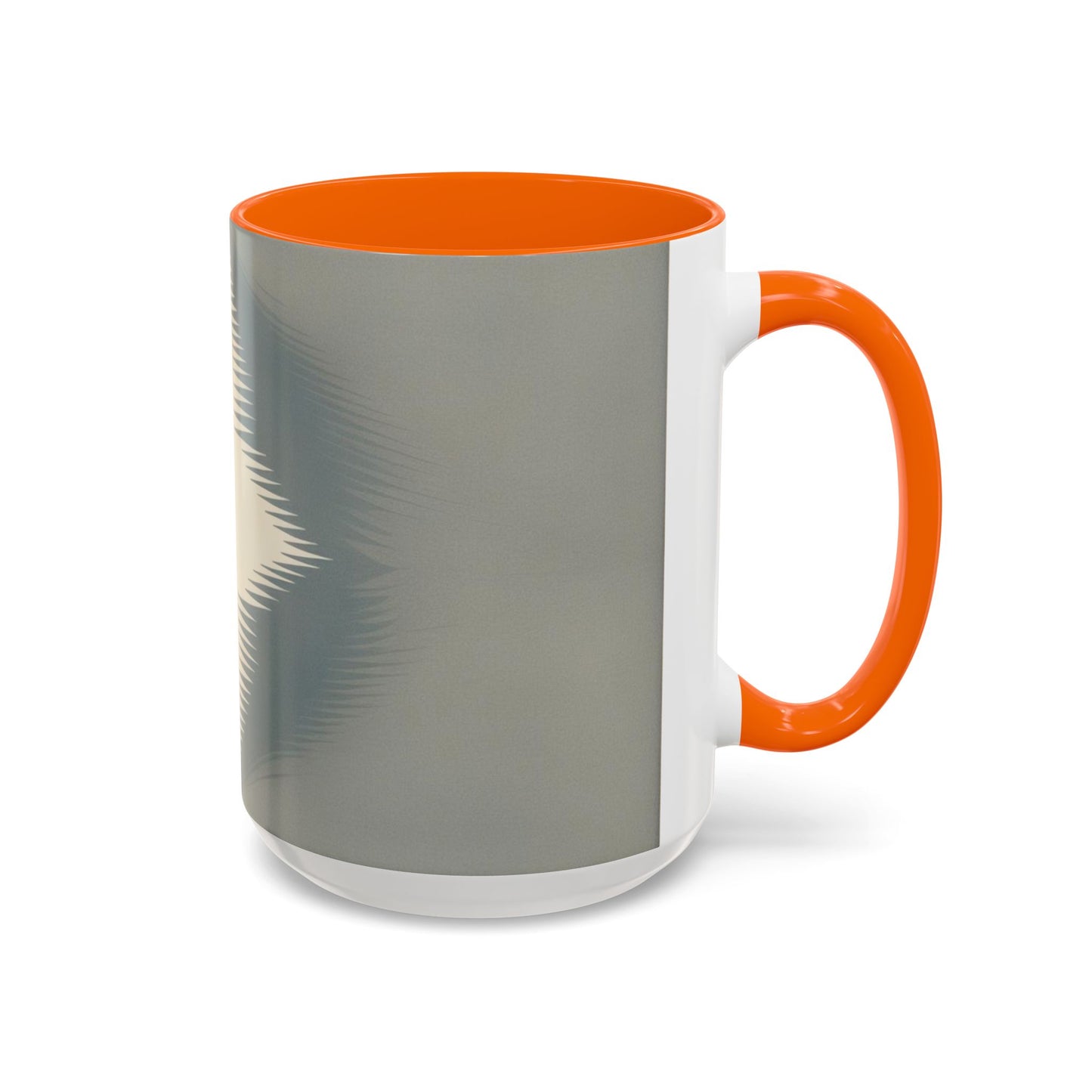 Optical Illusion Accent Mug – Ceramic Coffee Cup