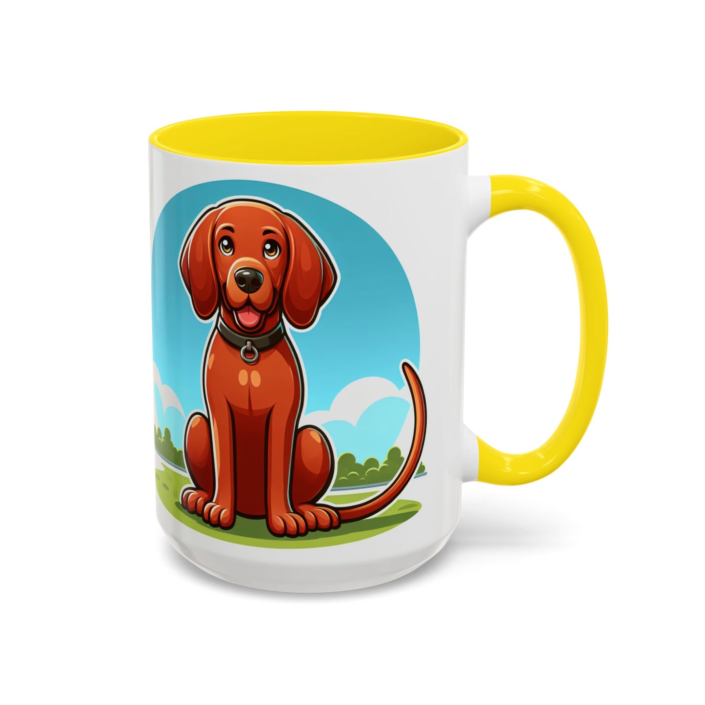 Mug à café Redbone Coonhound - Cadeau idéal pour les amoureux des chiens