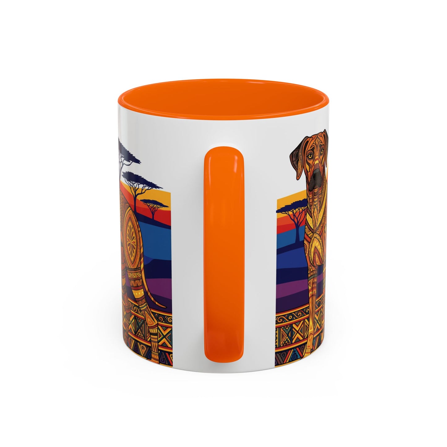 Taza de café con diseño de Rhodesian Ridgeback: el regalo perfecto para los amantes de los perros.
