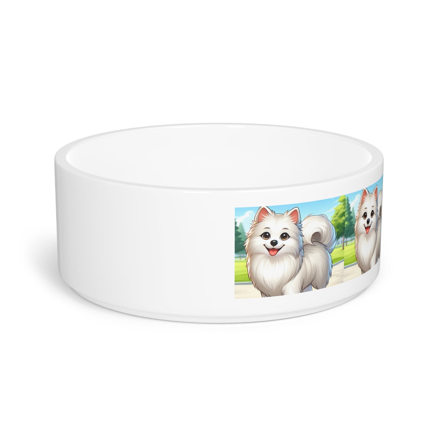 Indian Spitz Pet Bowl