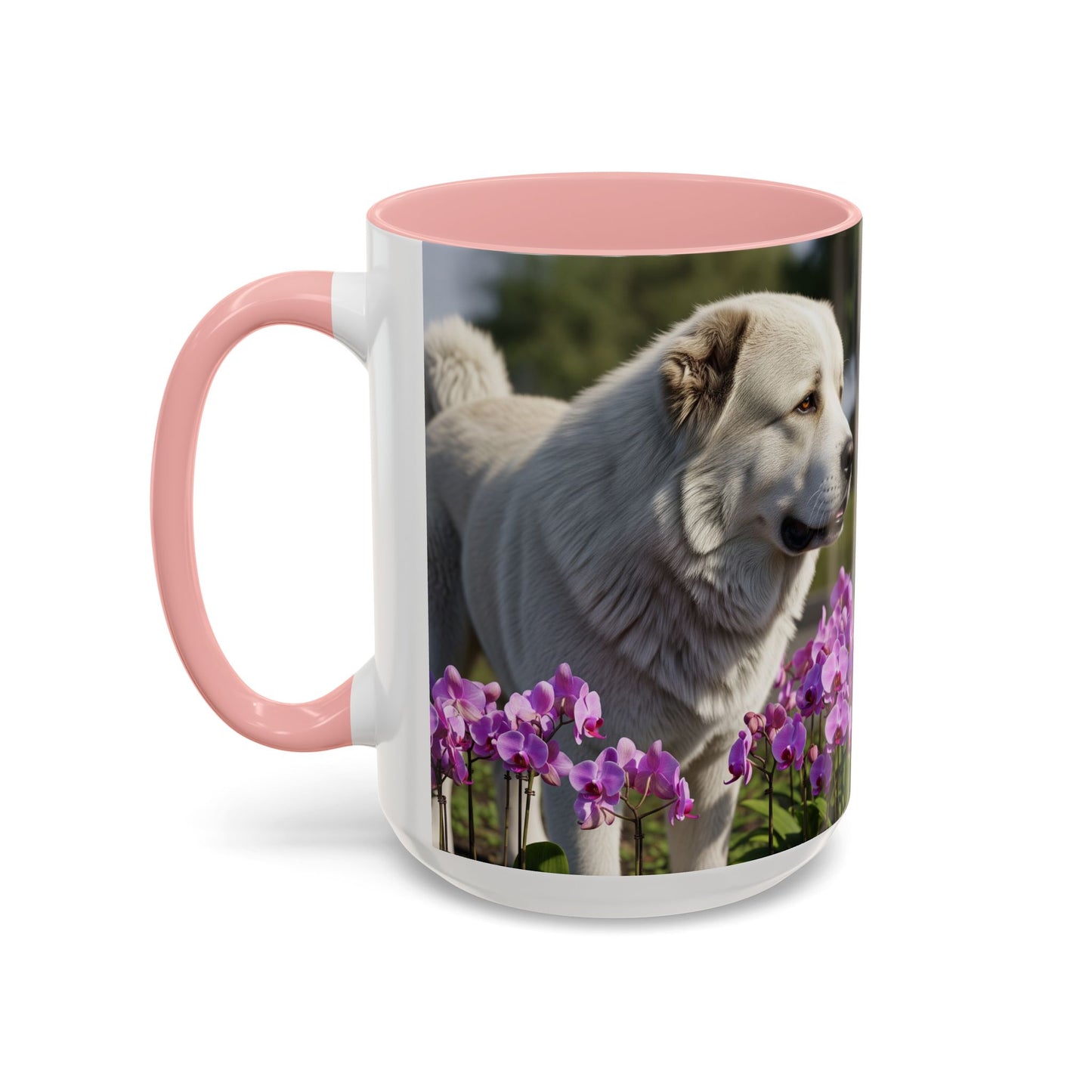 Caucasian Shepherd Dog Accent Coffee Mug - Perfect Gift for Dog Lovers