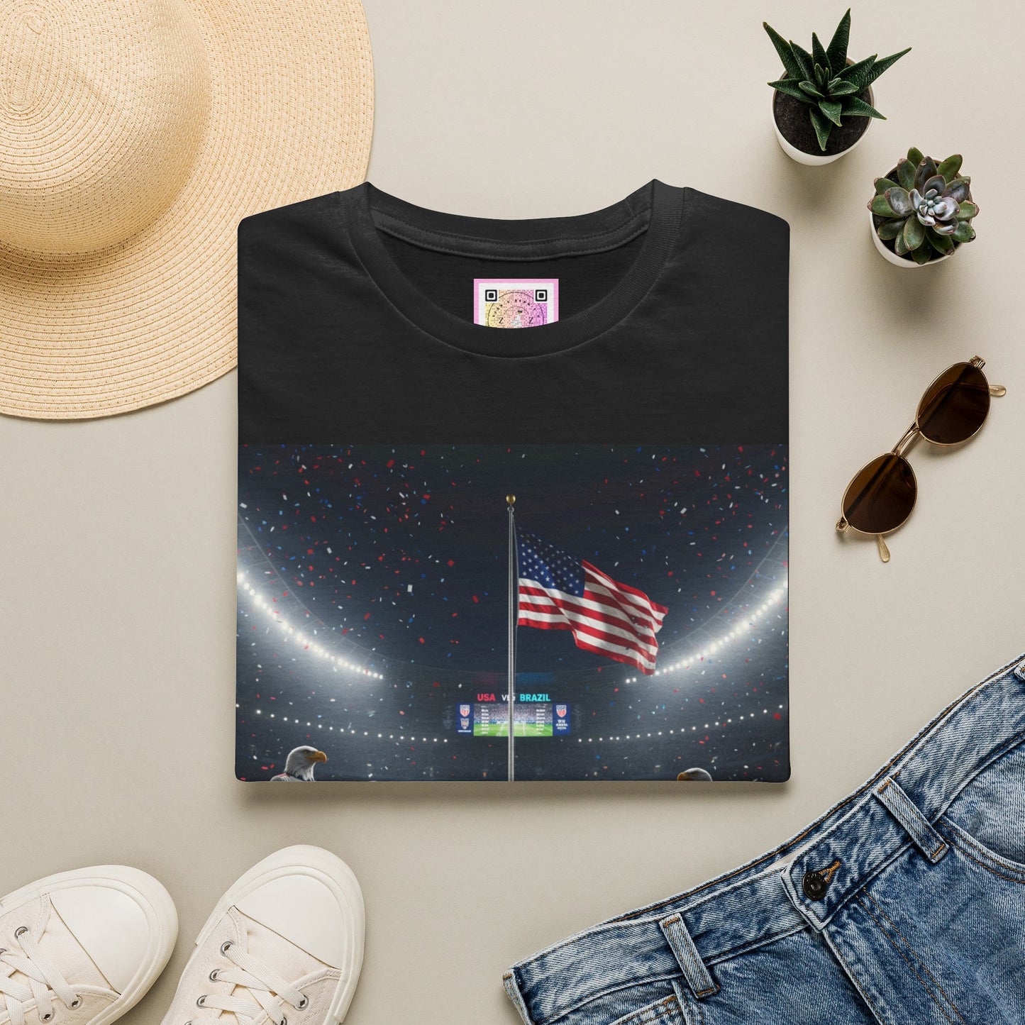 American Flag Championship T‑Shirt