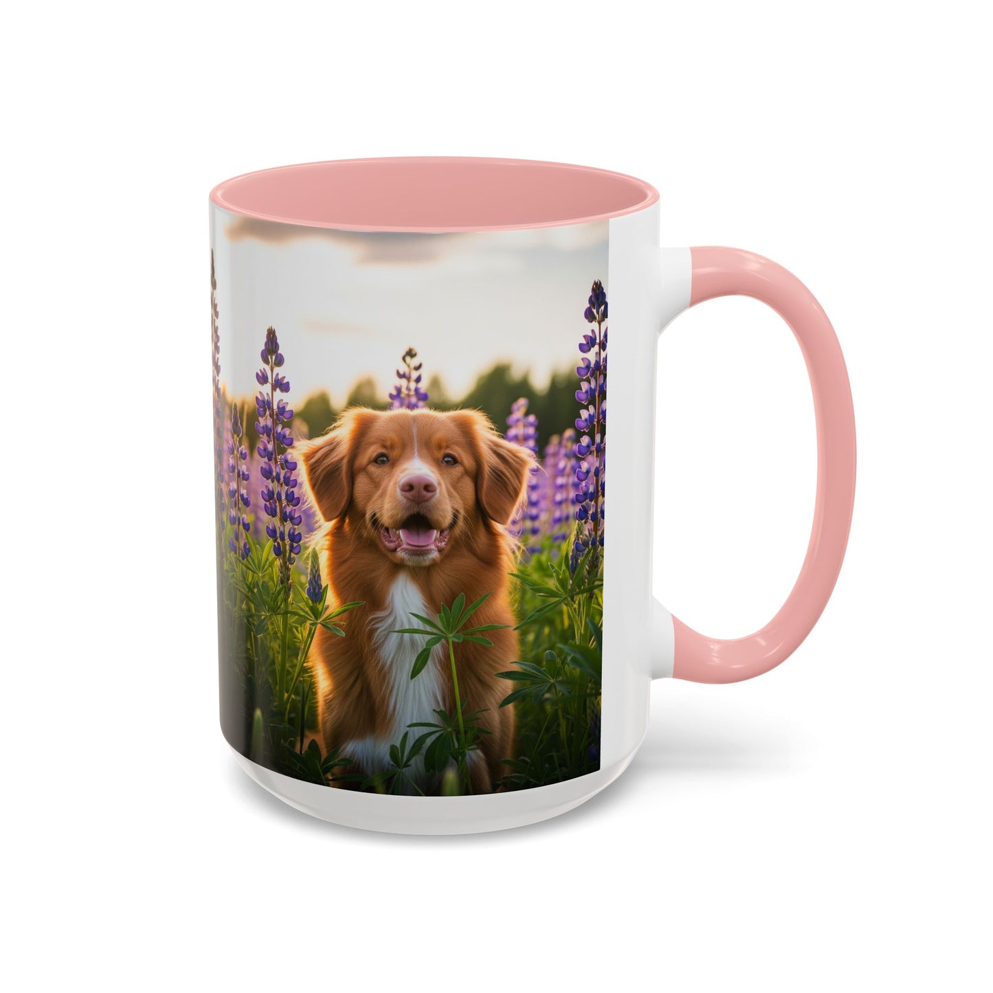 Taza de café con diseño de retriever de Nueva Escocia: el regalo perfecto para los amantes de los perros.