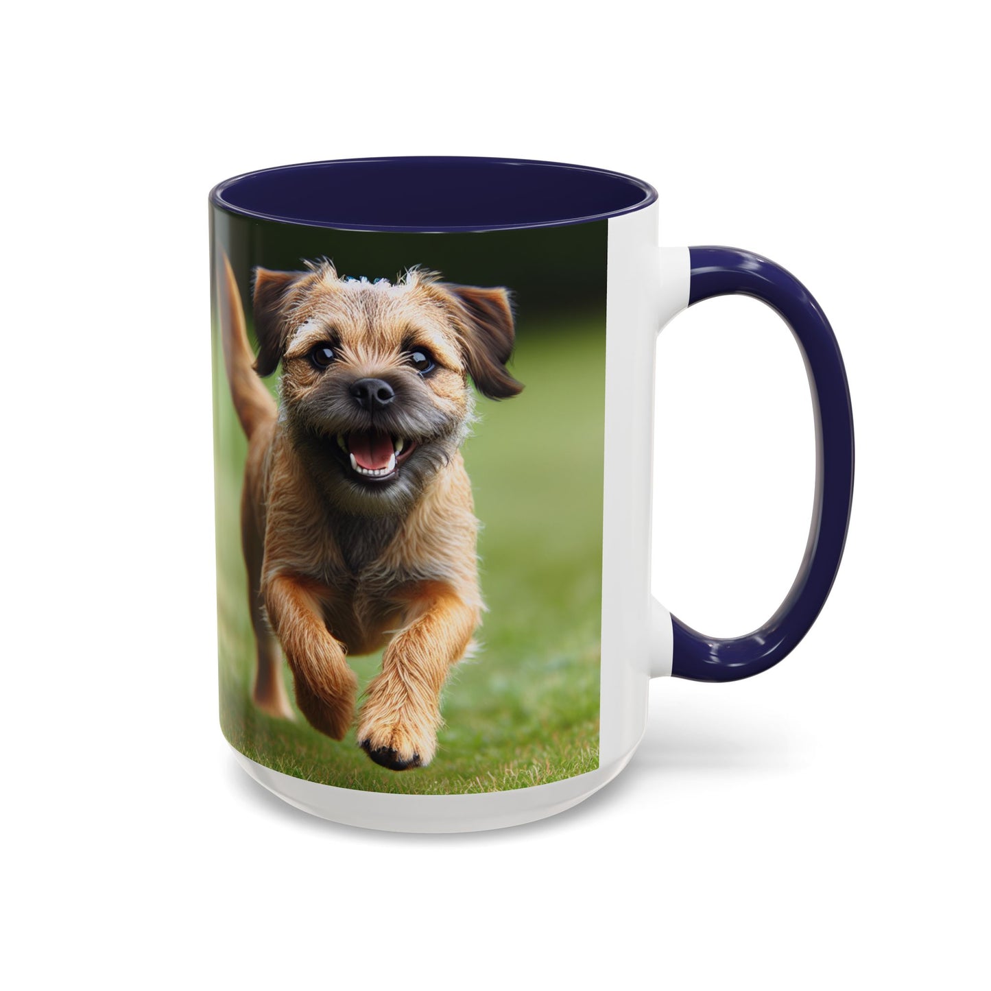 Border Terrier Accent Coffee Mug - Perfect Gift for Dog Lovers