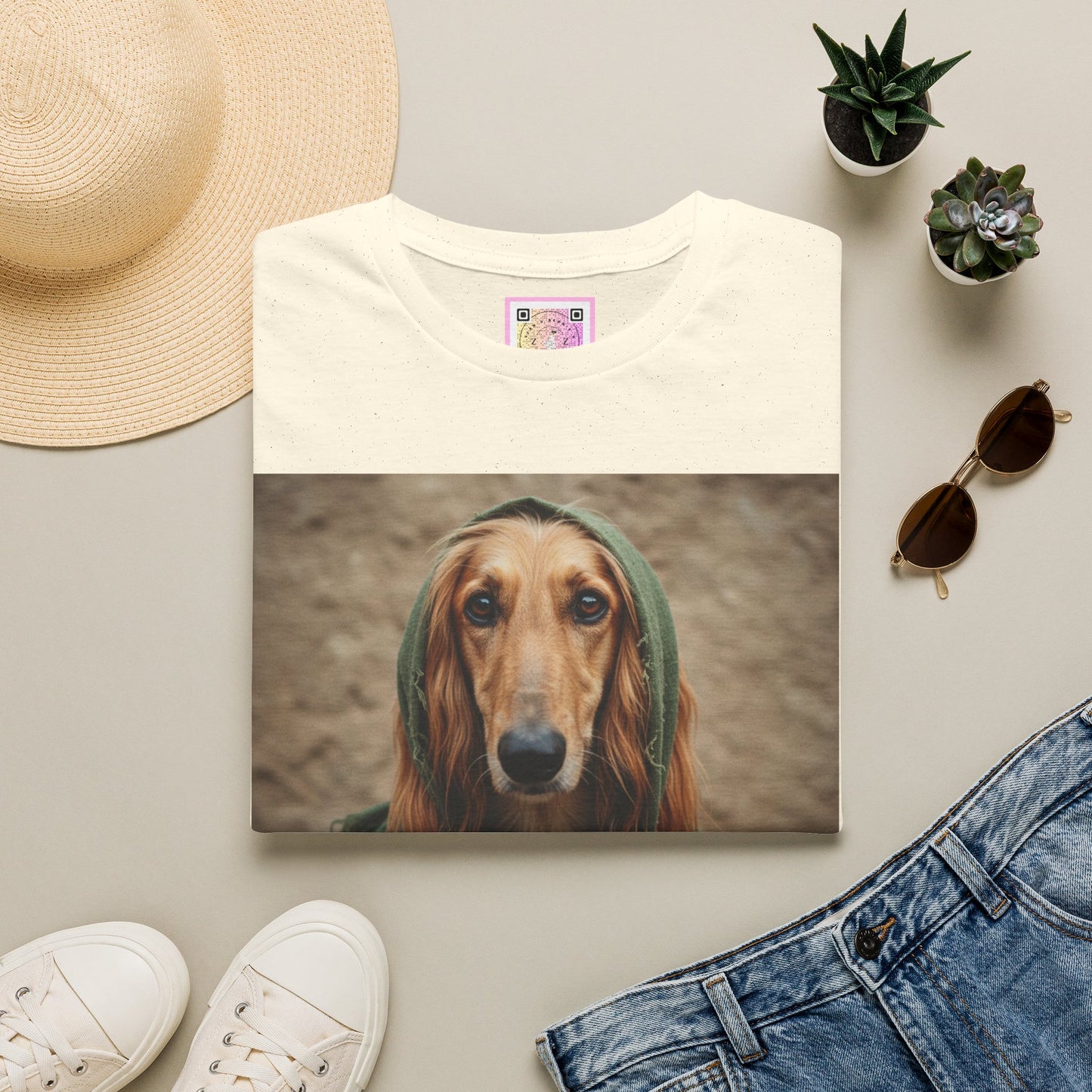 Canine Canvas Collection: McCurry Homage Tee Shirt