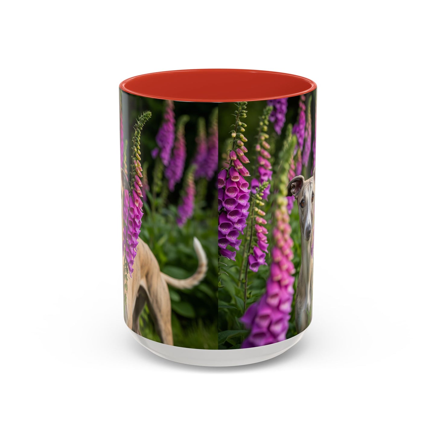 Whippet Accent Coffee Mug - Perfect Gift for Dog Lovers