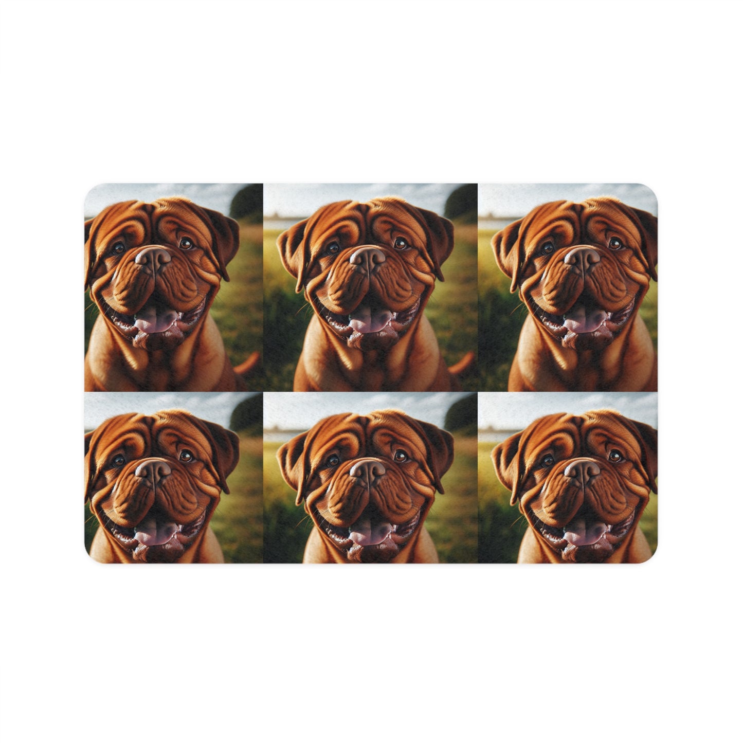 Pet Food Mat (12x18) - Dogue de Bordeaux