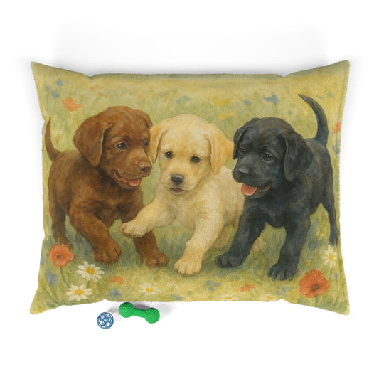 Labrador Retriever puppies Pet Bed