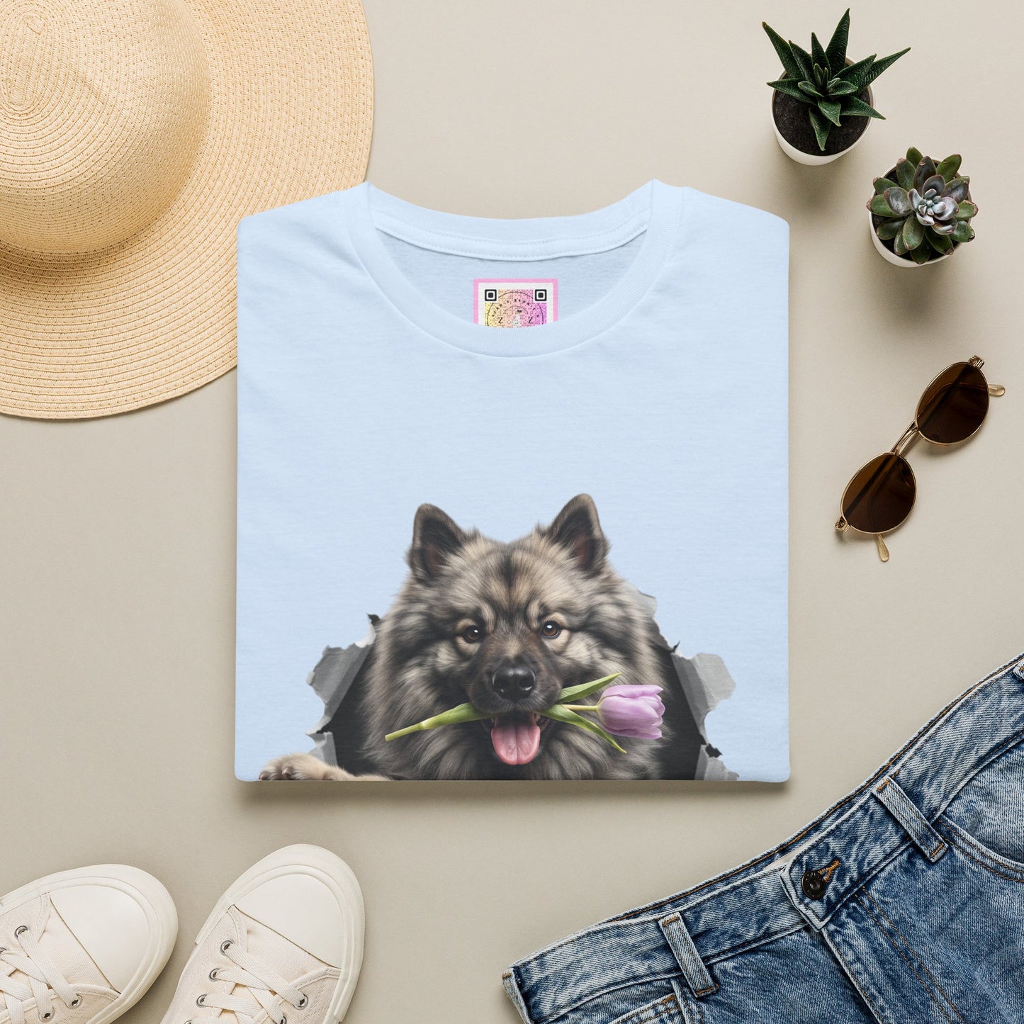 Keeshond Tee Shirt