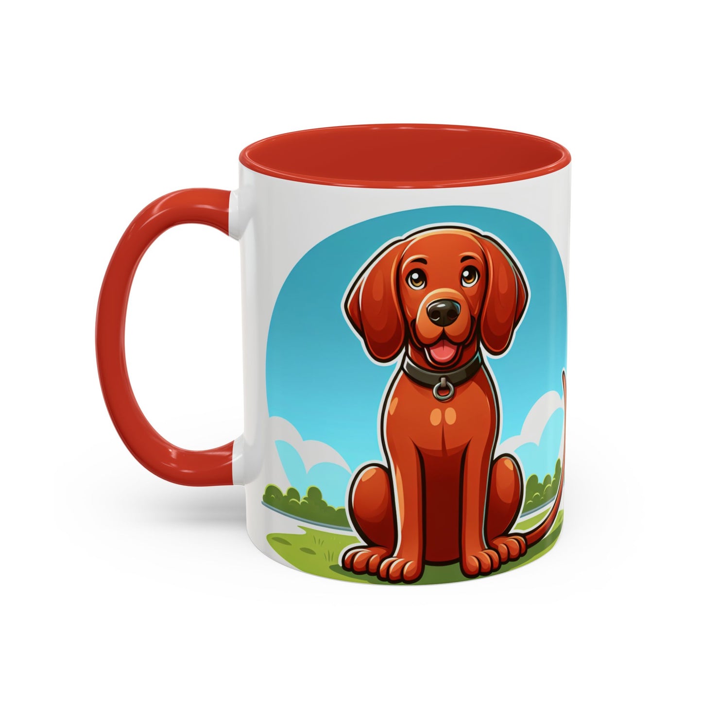 Mug à café Redbone Coonhound - Cadeau idéal pour les amoureux des chiens