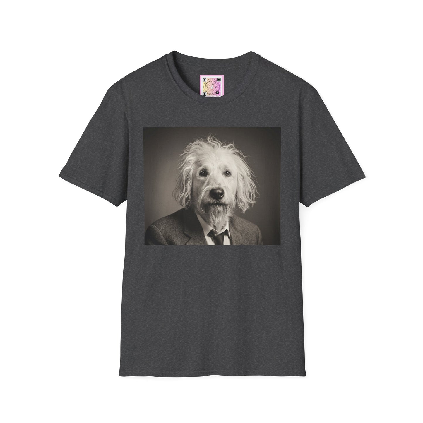 Canine Canvas Collection: Einstein/Sasse Homage Tee Shirt