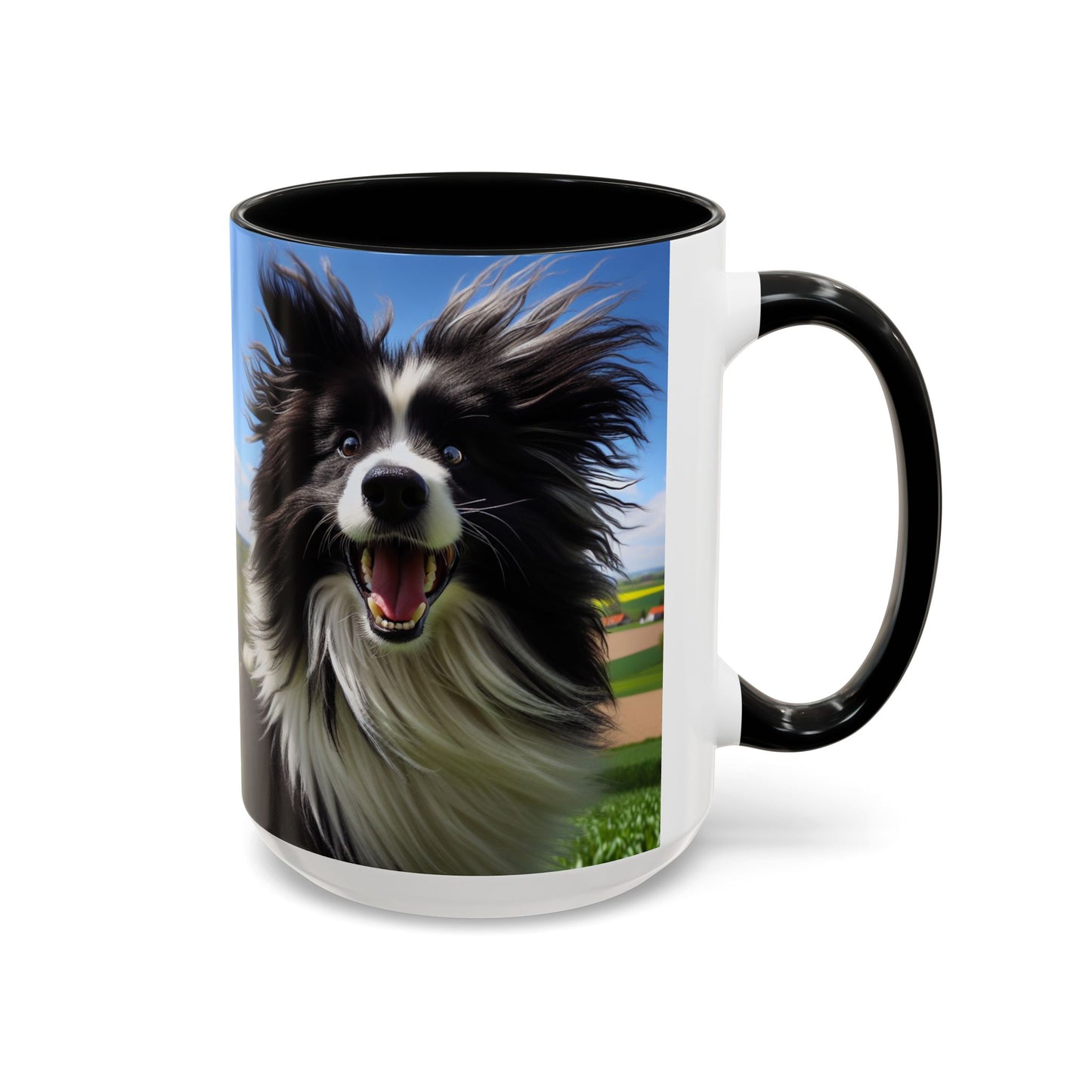 Mug à café avec motif de berger portugais - Cadeau idéal pour les amoureux des chiens