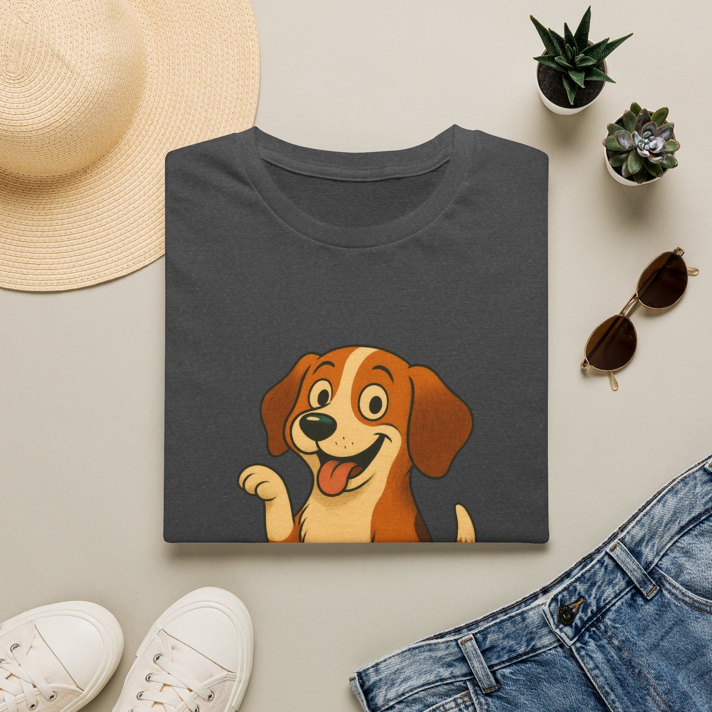 "Are You a Backyard? Because I Really Dig You" Cute Puppy Tee Shirt