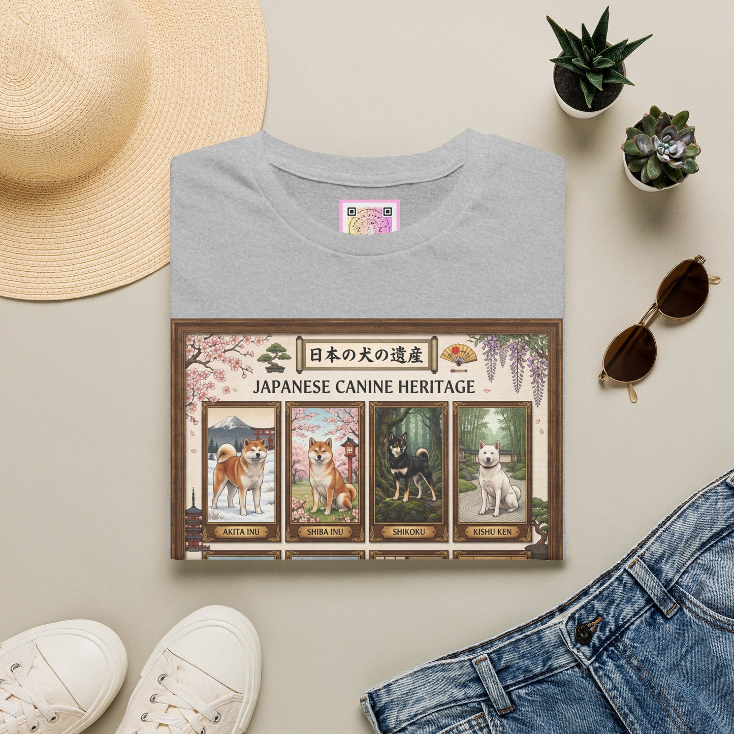 Japanese Canine Heritage Tee Shirt