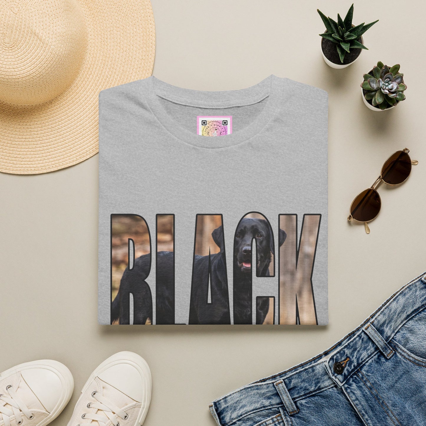 Black Labrador Retriever Tee Shirt