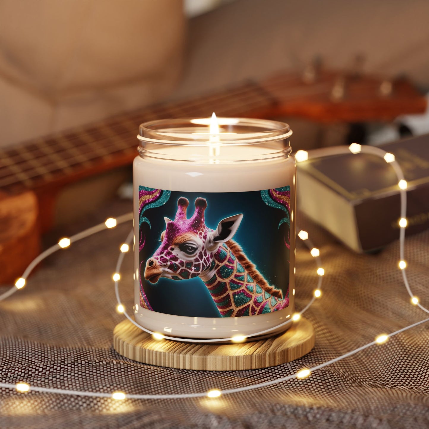 Psychedelic Giraffe- Scented Soy Candle, 9oz