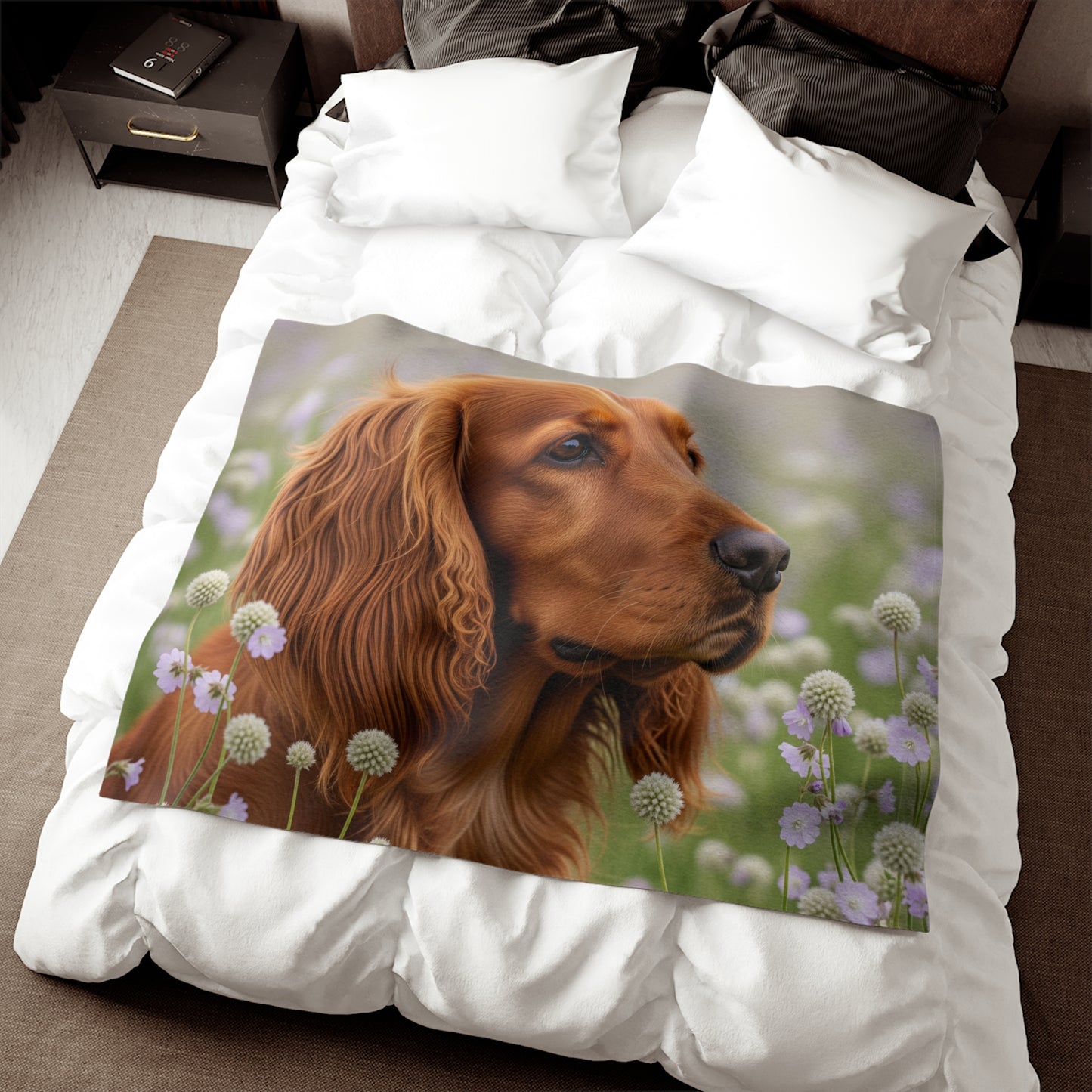 Sussex Spaniel Sweatshirt Blanket