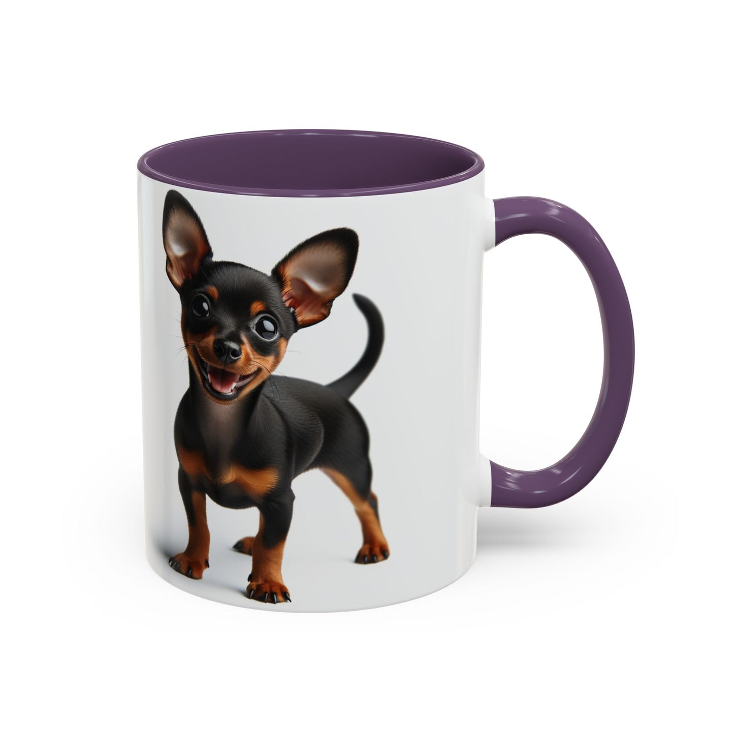 Mug à café avec motif Pinscher nain - Cadeau idéal pour les amoureux des chiens