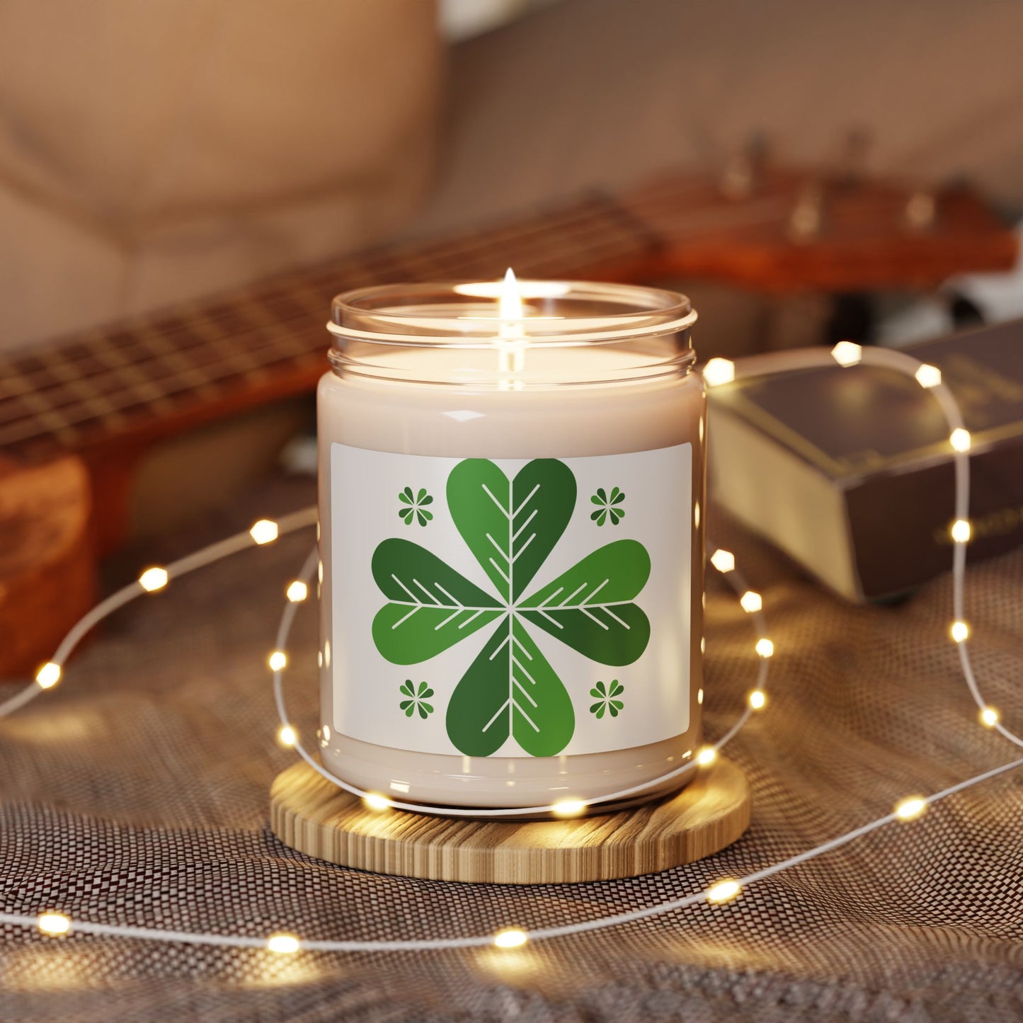 Four Leaf Clover- Scented Soy Candle, 9oz