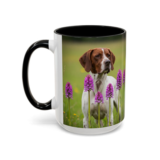 Mug à café Pointer Accent - Cadeau idéal pour les amoureux des chiens