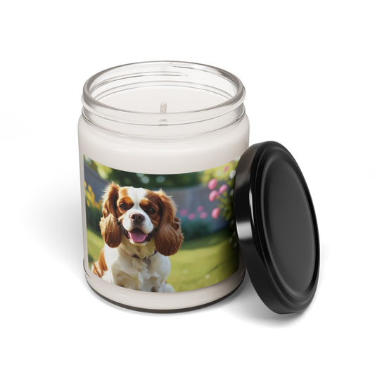 King Charles Spaniel- Scented Soy Candle, 9oz