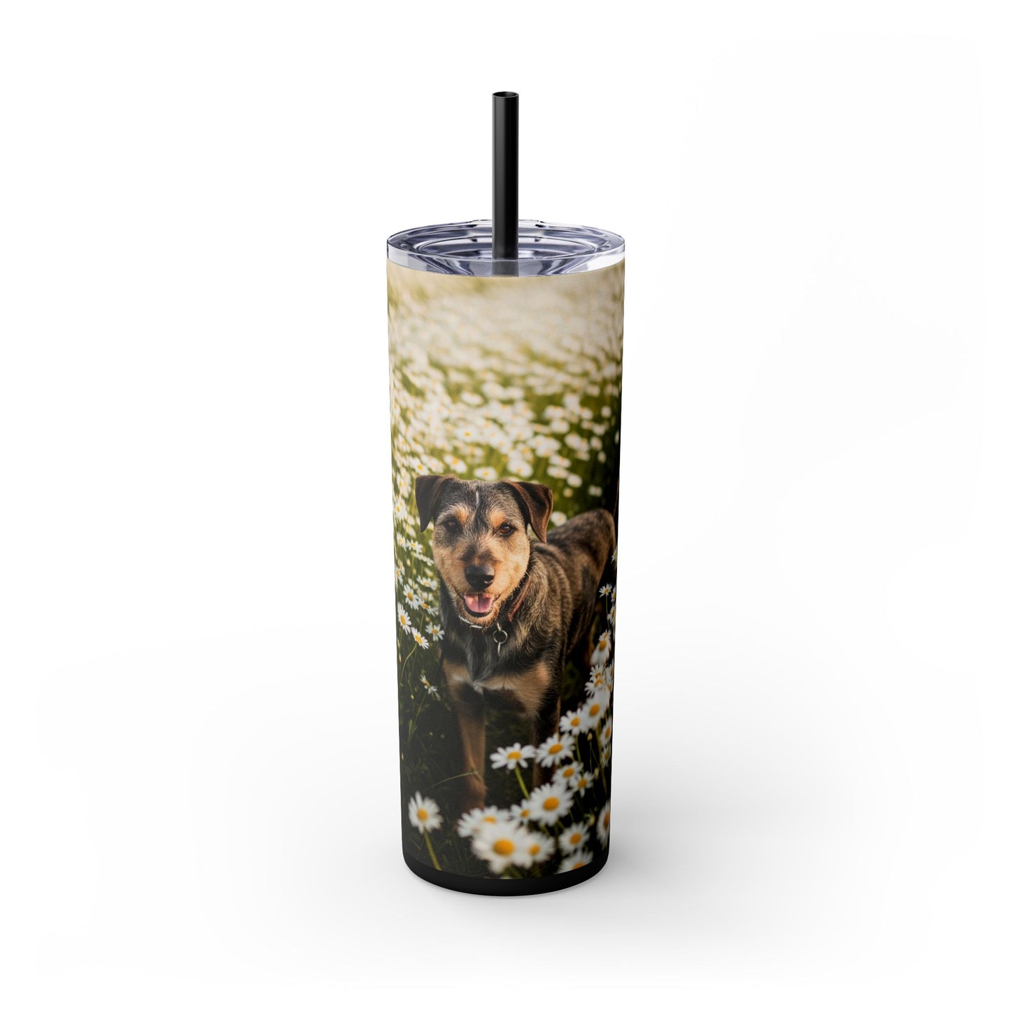 Gobelet isotherme danois-suédois à motif chien de ferme avec paille, 59 cl