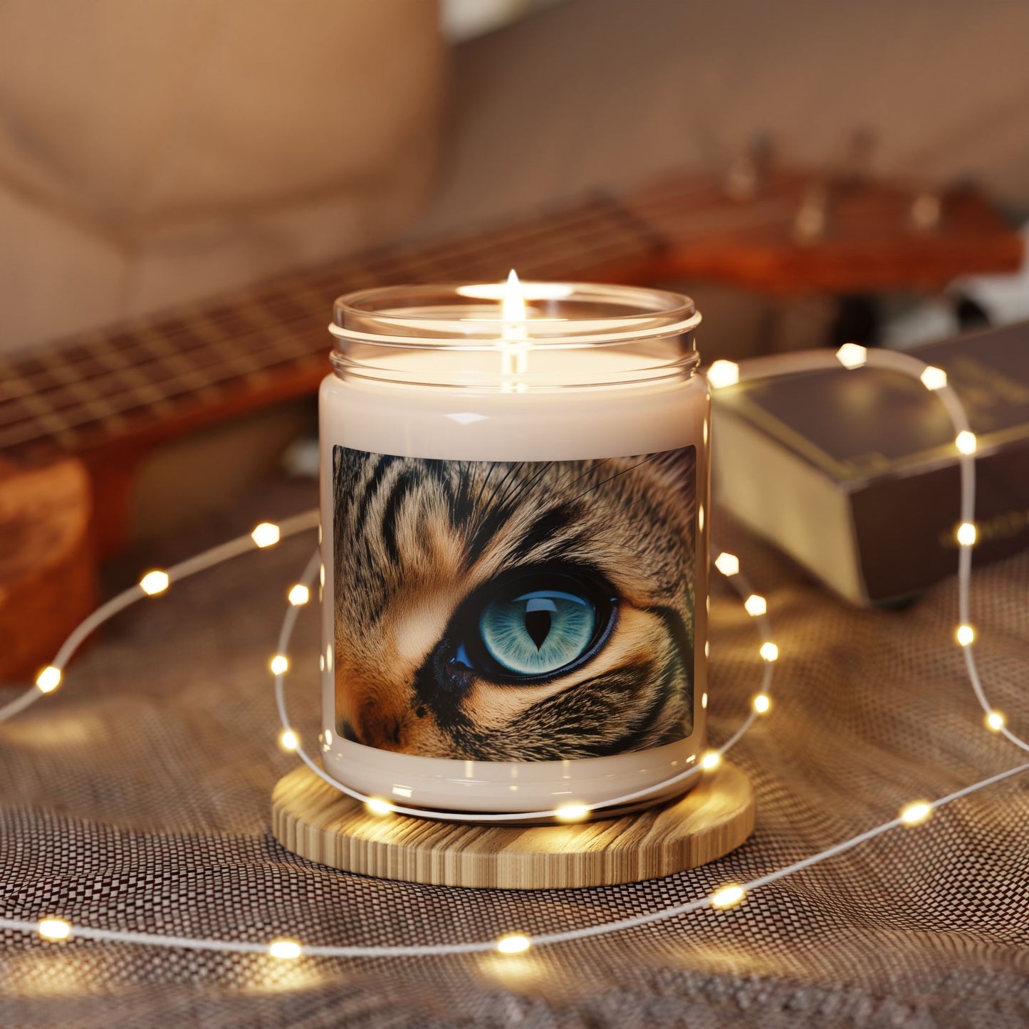 Close Up of a Cat's Eye- Scented Soy Candle, 9oz