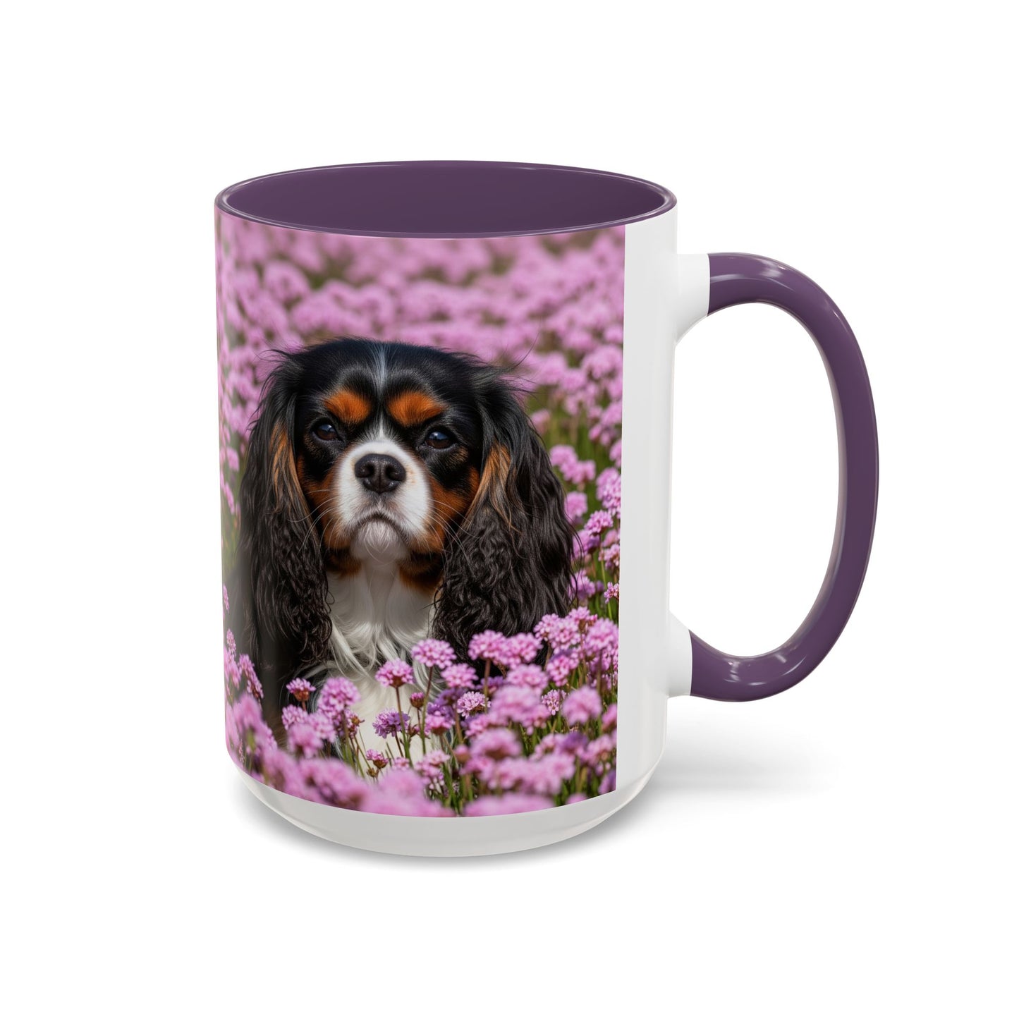 Taza de café con detalles de King Charles Spaniel: el regalo perfecto para los amantes de los perros.