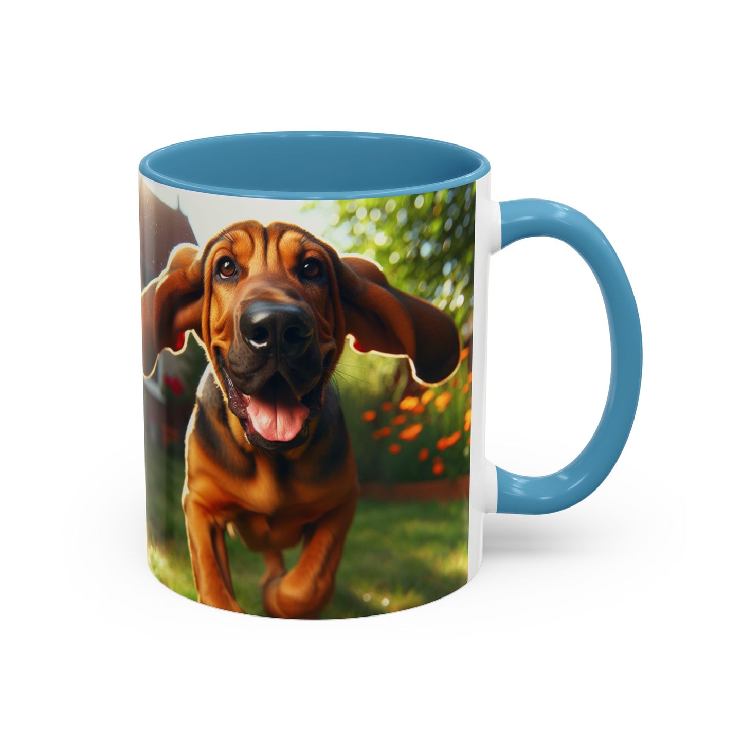 Bloodhound Accent Coffee Mug - Perfect Gift for Dog Lovers