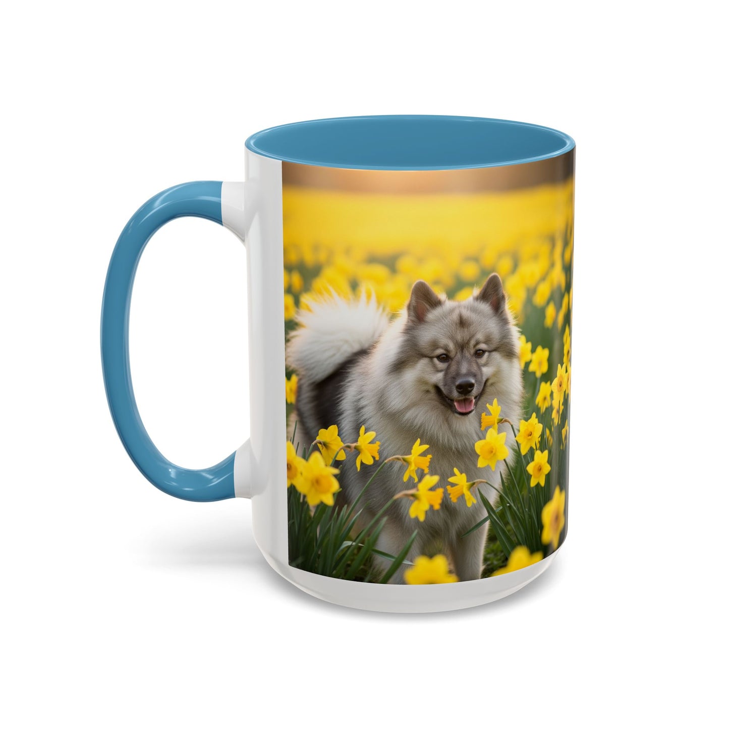Taza con detalles de Keeshond: el regalo perfecto para los amantes de los perros