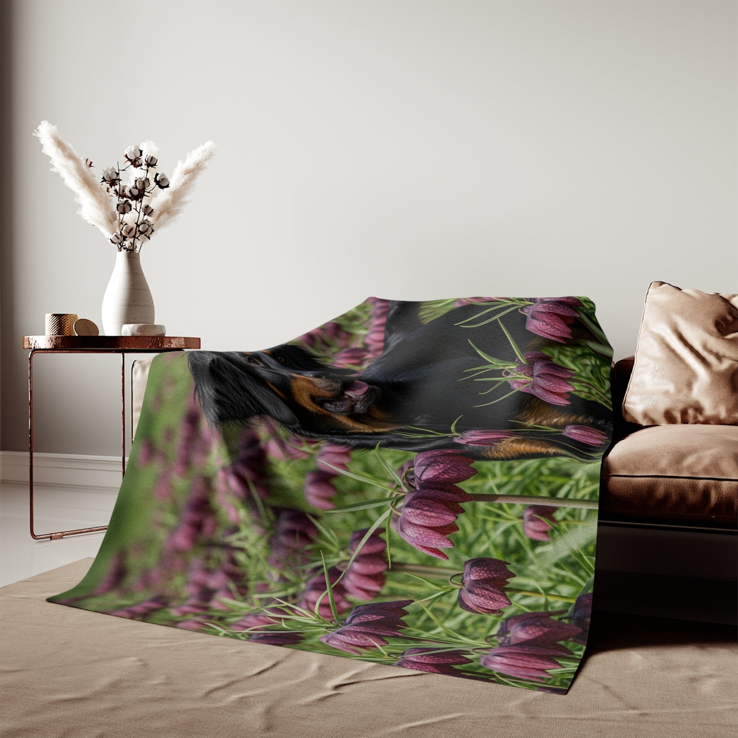 Wetterhoun Sweatshirt Blanket