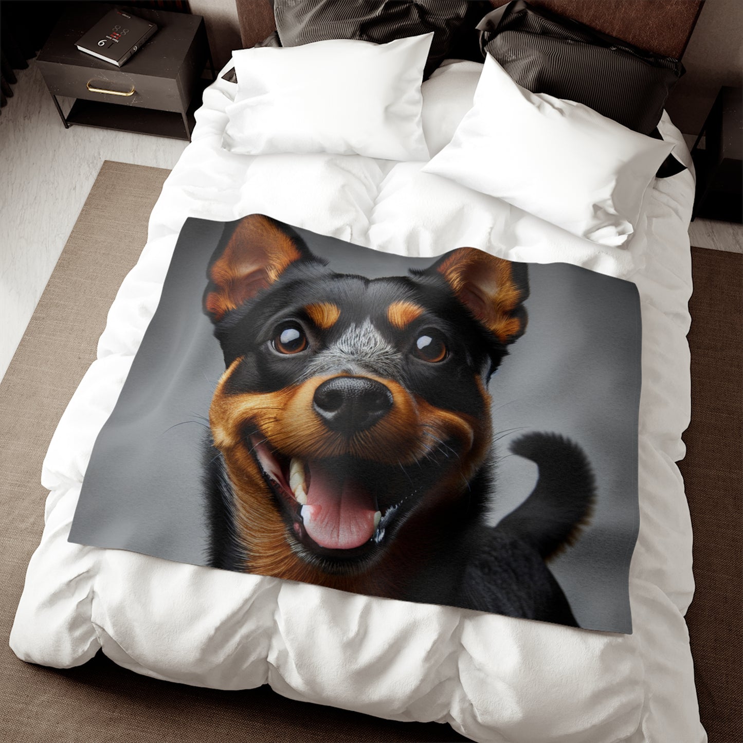 Lancashire Heeler Sweatshirt Blanket