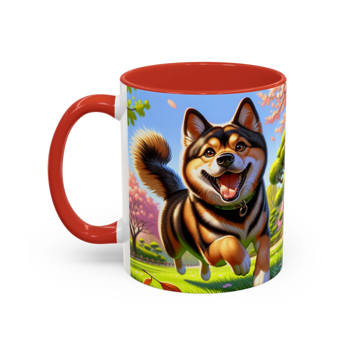 Taza de café con detalles de Shikoku: el regalo perfecto para los amantes de los perros