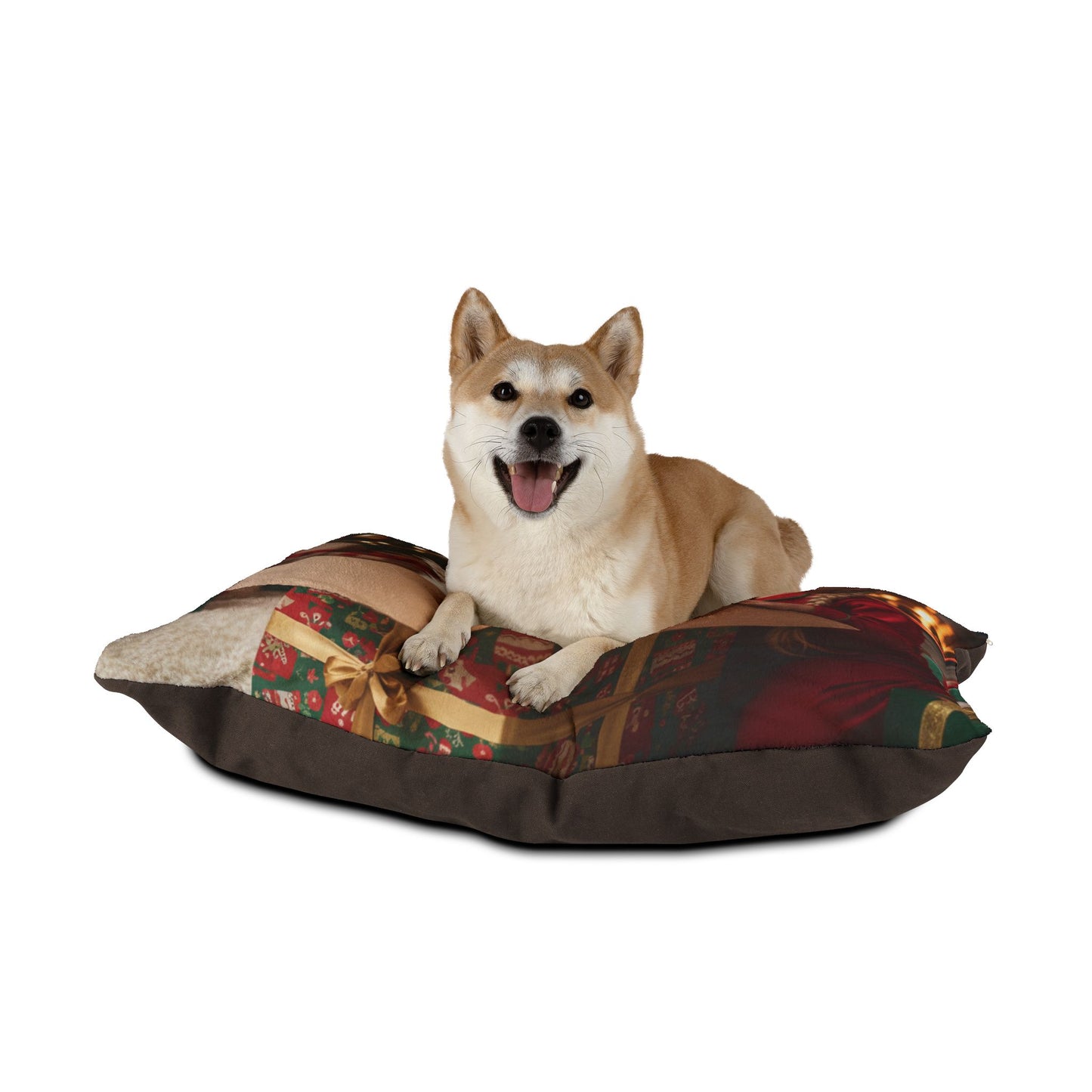 Christmas Puppy Gift Pet Bed