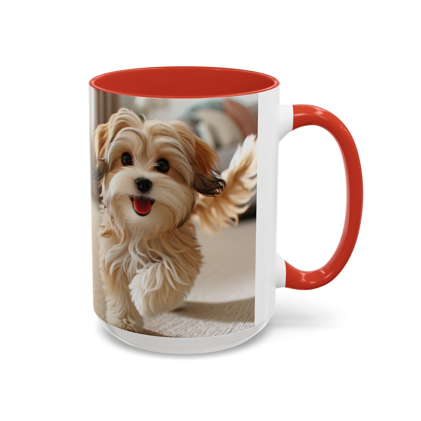 Mug à café Morkie Accent - Cadeau idéal pour les amoureux des chiens