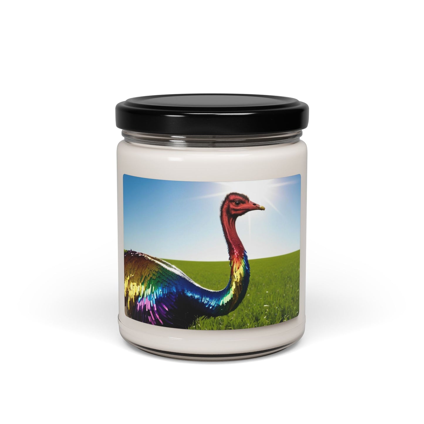 Rainbow Emu- Scented Soy Candle, 9oz