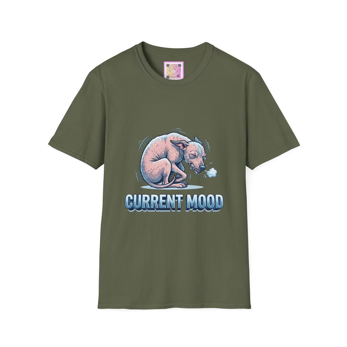 American Hairless Terrier Current Mood Tee Shirt