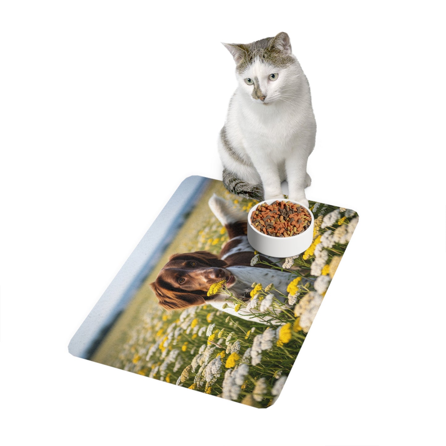 Pet Food Mat (12x18) - Drentsche Patrijshond