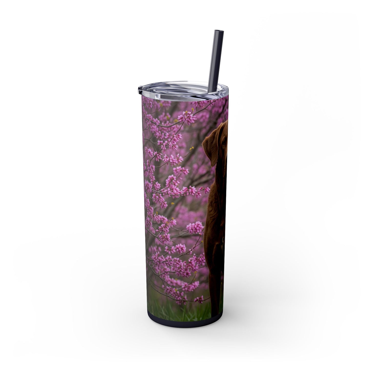 Gobelet isotherme Chesapeake Bay Retriever avec paille, 590 ml