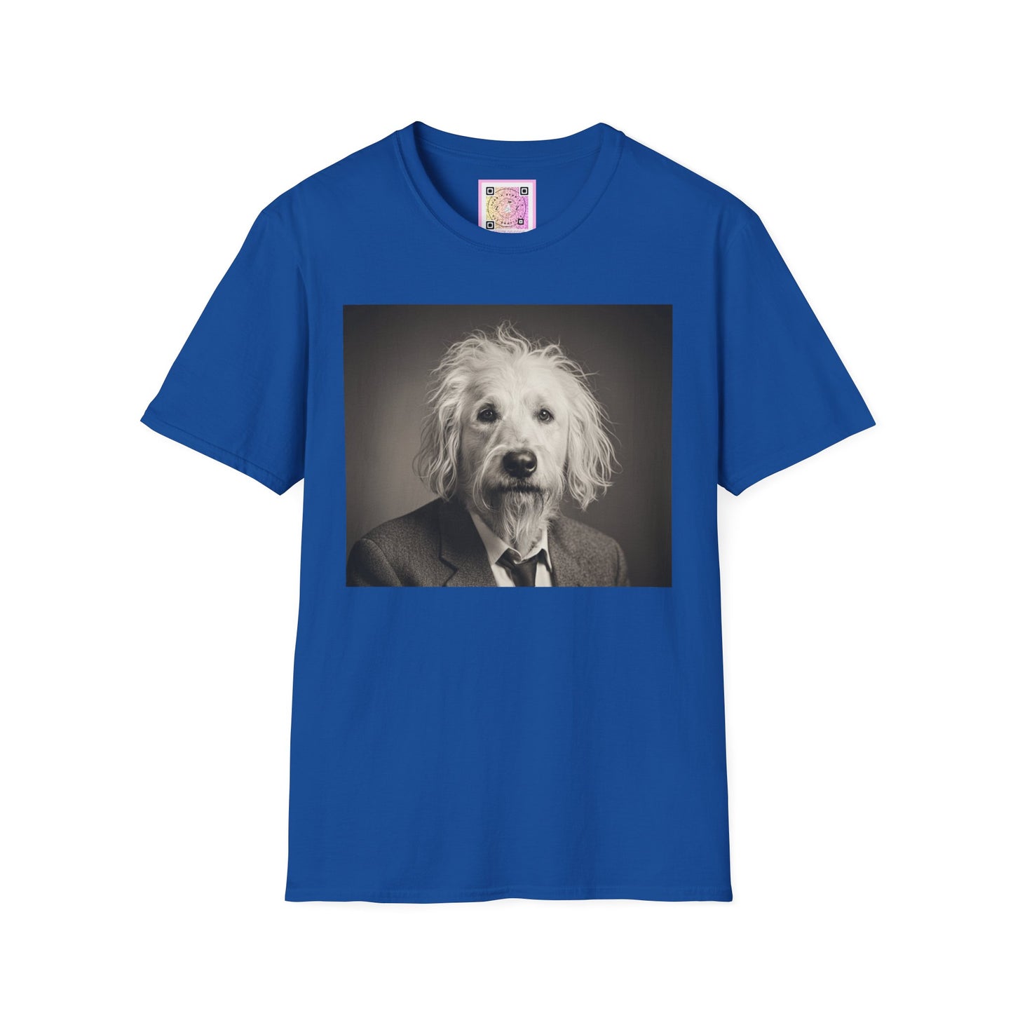 Canine Canvas Collection: Einstein/Sasse Homage Tee Shirt