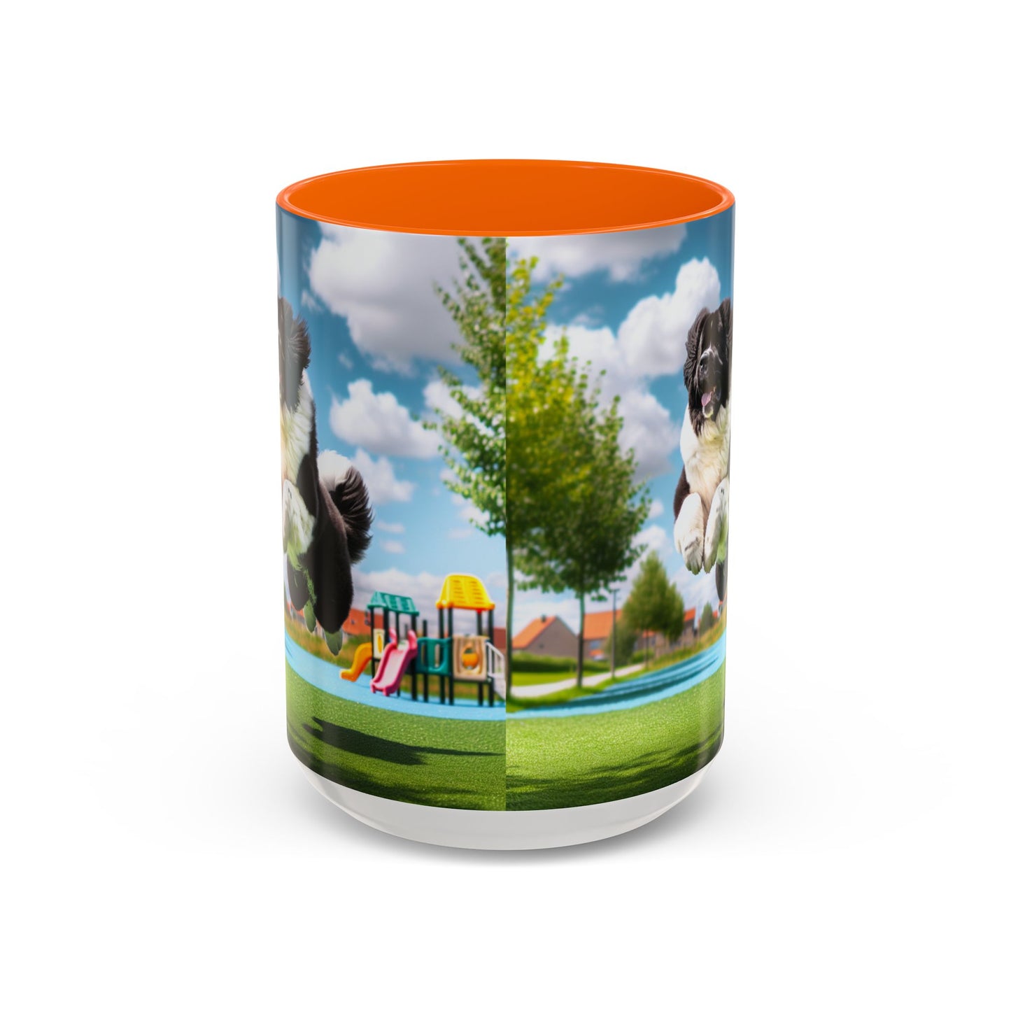 Taza de café con acento Landseer: el regalo perfecto para los amantes de los perros