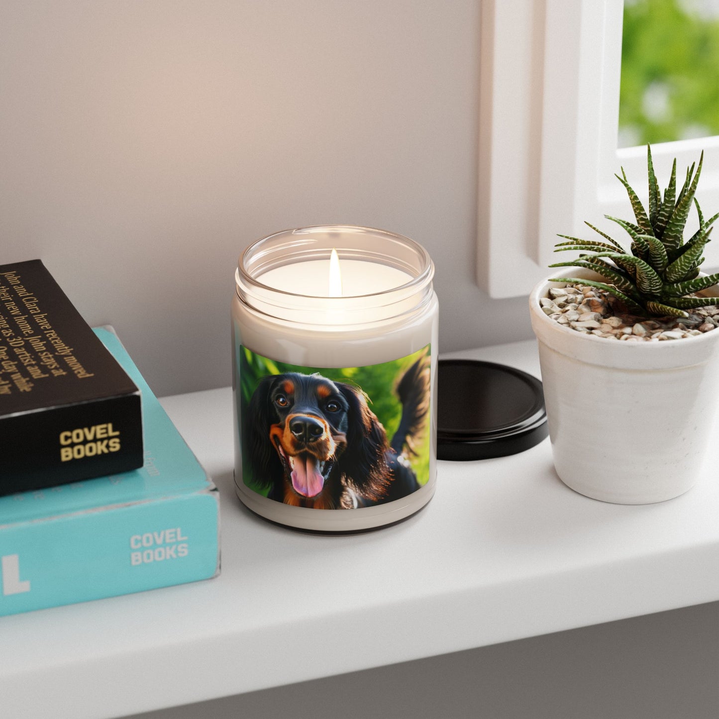 Gordon Setter- Scented Soy Candle, 9oz