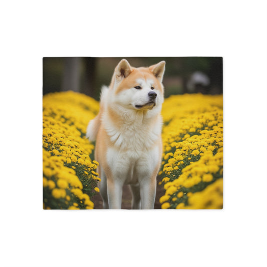 Japanese Akitainu Sweatshirt Blanket