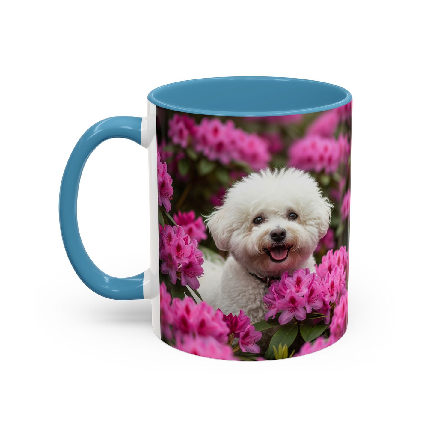 ! Bichon Frise Accent Mug – Ceramic Coffee Cup