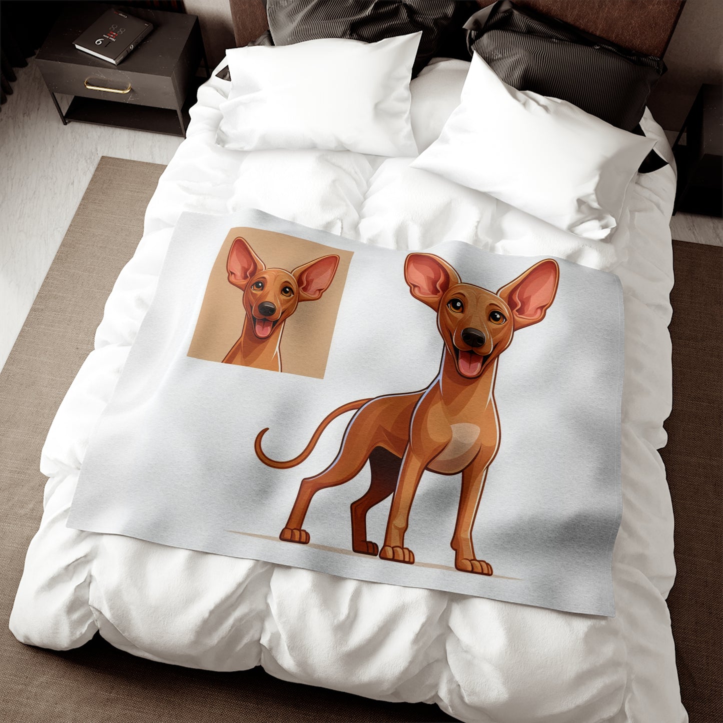 Pharaoh Hound Sweatshirt Blanket