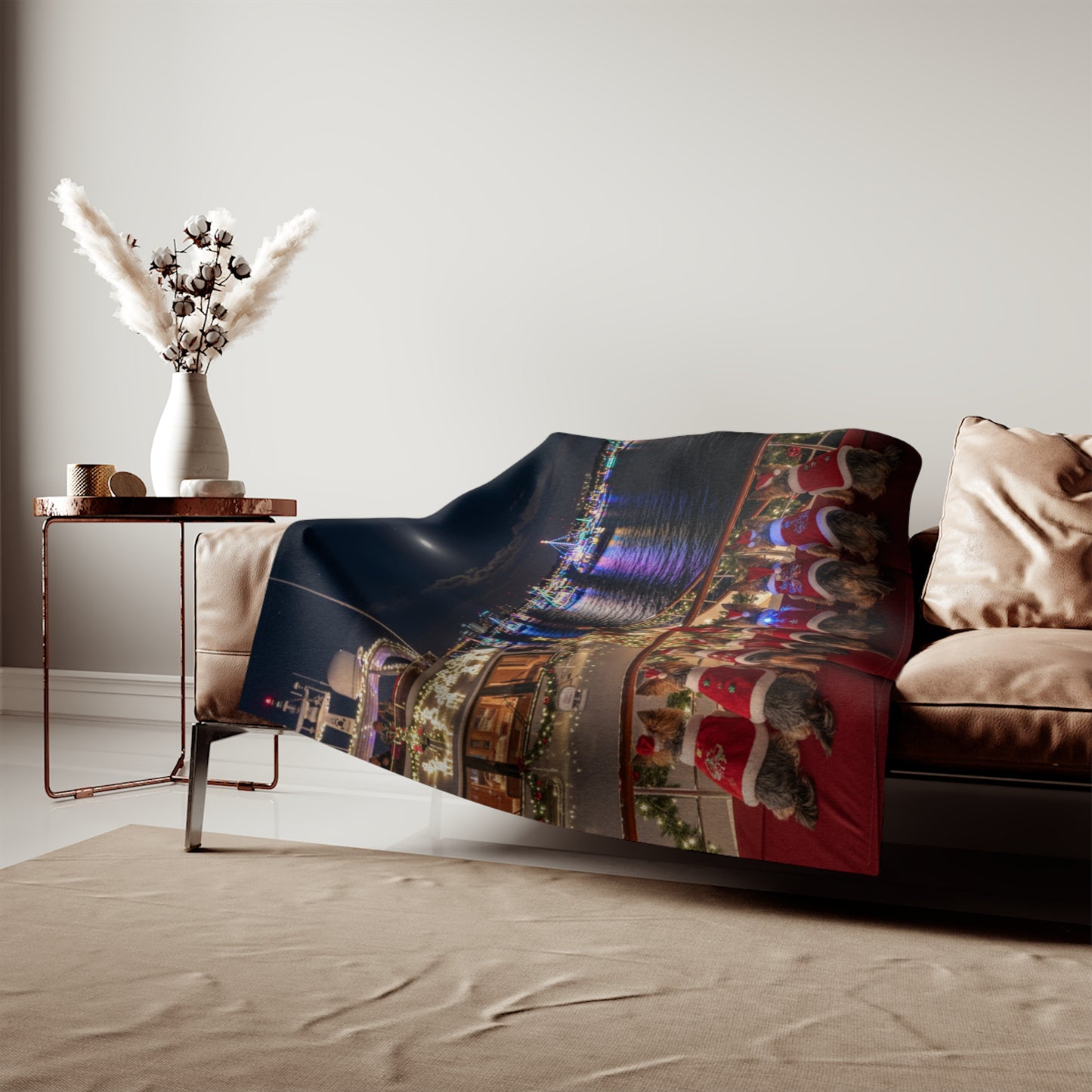 Holiday Boat Parade Blanket